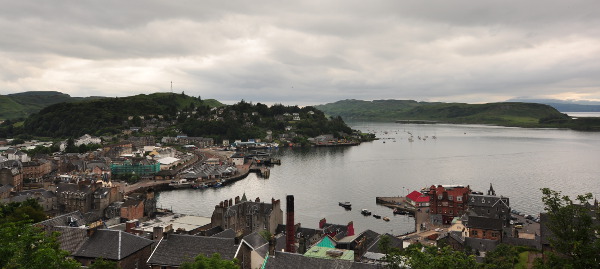 Oban under eftermiddagens provianteringsrunda.