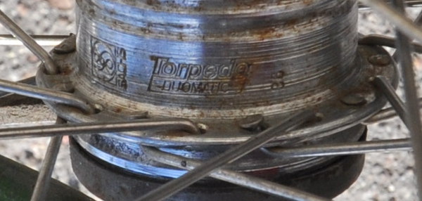 Sachs Torpedo Duomatic baknav, tvåväxlat baknav utan vajrar eller andra felkällor