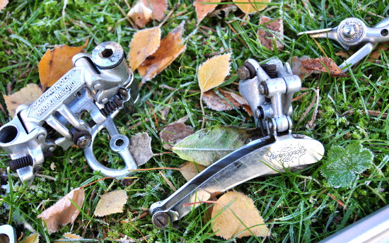 Gott om vackra Campagnolo-delar!